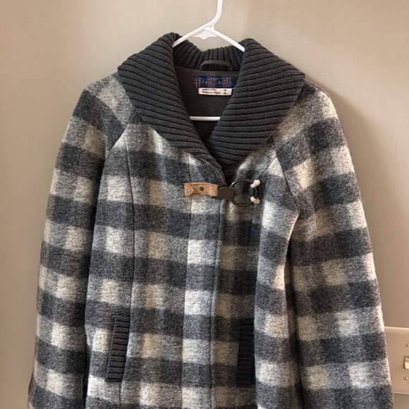 Free People plaid jacket size 2 - Picture 1 of 5
